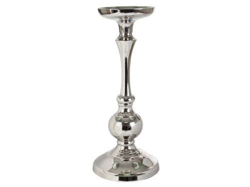 Подсвечник алюминий 28 см