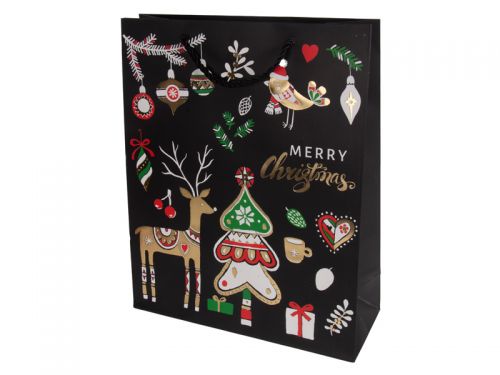 Подарочный пакет 26х32х10 см (бумага)