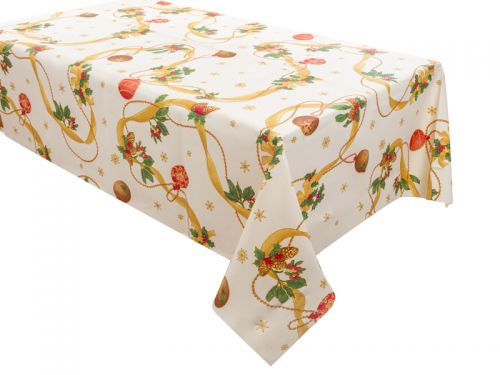 Скатерть водоотталкивающая "Lazos beig" 140х140см