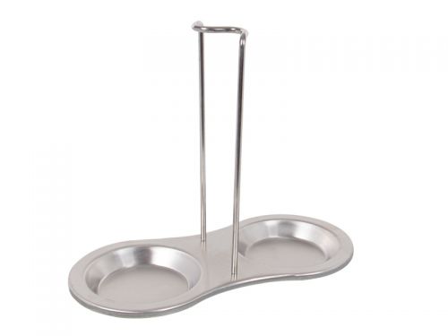 Подставка для кухонных принадлежностей 23,5х11х20 см (нержавеющая сталь)