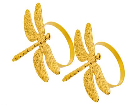 Набор колец для салфеток из 2-х шт 7 см диам (металл)