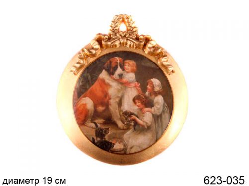 Панно овальное 