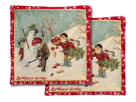 Наволочка гобелен columpio borde 47*47см