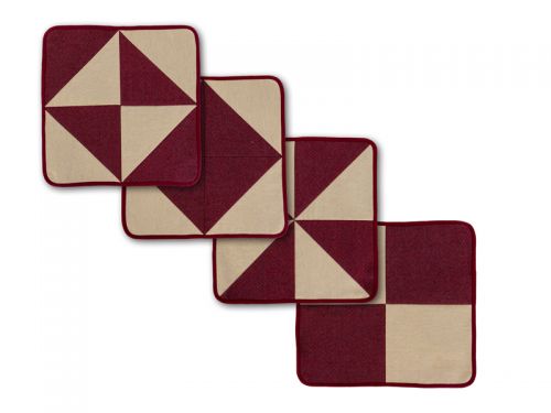 Салфетка гобеленовая ручной работы 35х35 см