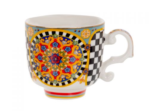 Чайный набор 13 предмета (Чайник 800 мл, 6 чашек  100 мл и 6 блюдец)