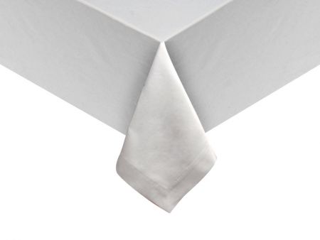 Скатерть 150х320 см, светло-серая