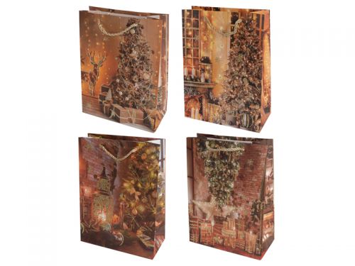 Подарочный пакет 18х24х8,5 см (бумага)