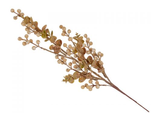 Ветка декоративная 73 см золото (пластик)