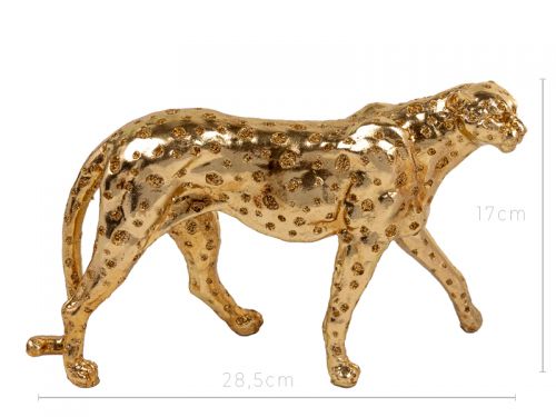 Фигурка декоративная "Гепард" 28х6,5х17 см
