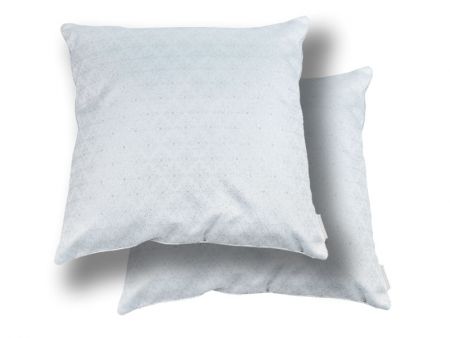 Подушка декоративная с серебряным люрексом 