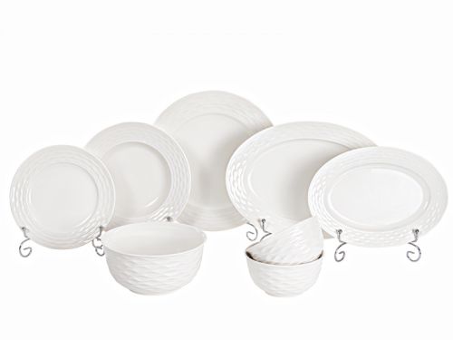 Столовый набор 23 предмета "Волна" без золота