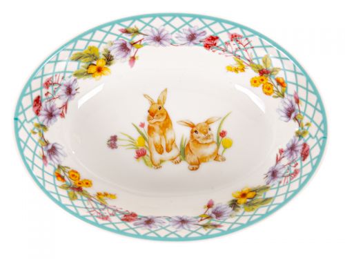 Блюдо "Funny bunny" 18х13см