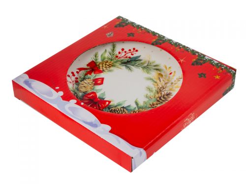 Тарелка "Рождественский Венок" 21 см
