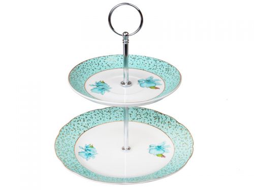 Блюдо двухярусное 16см 21см