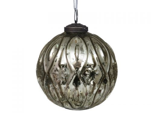 Елочная игрушка 10см золото