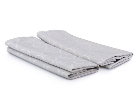 Комплект салфеток 2шт 35х35см песочные