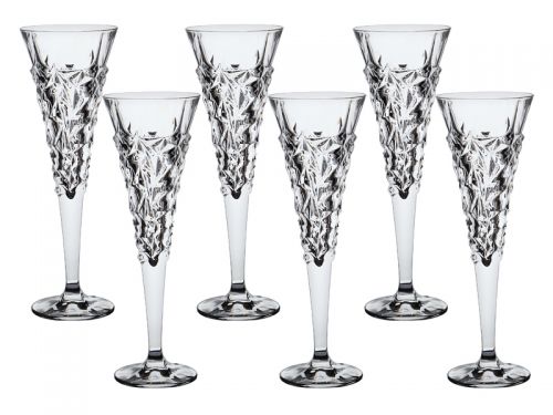 Набор фужеров для шампанского Ледник "Glacier" 200 мл из 6 шт.