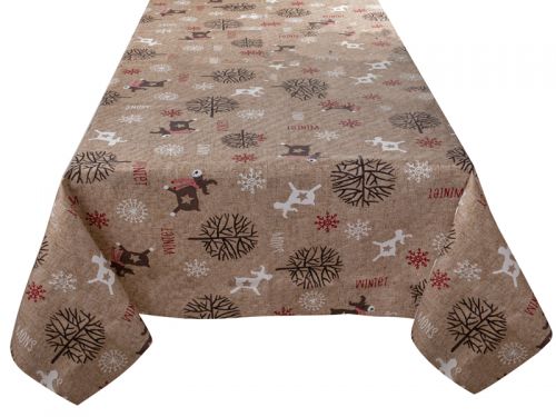 Скатерть водоотталкивающая FROZEN 140х180см