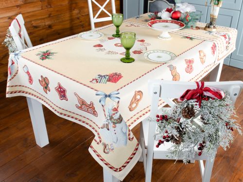 Скатерть гобеленовая "Bisquit" 140x260 см