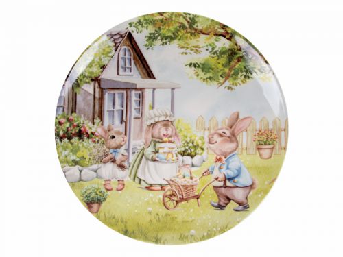 Набор тарелок "Кроличьи истории" 2шт 26см