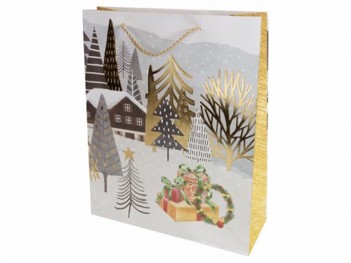 Подарочный пакет 26х32х10 см (бумага)