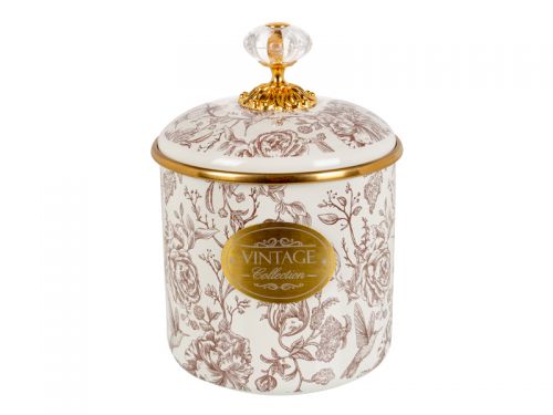 Банка для сыпучих продуктов "Bird" elmani с крышкой 12х12см 1,25л