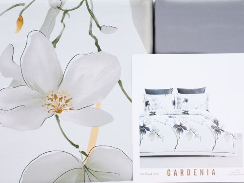 Постельное белье  Exclusive 220x200 см цвет Gardenia