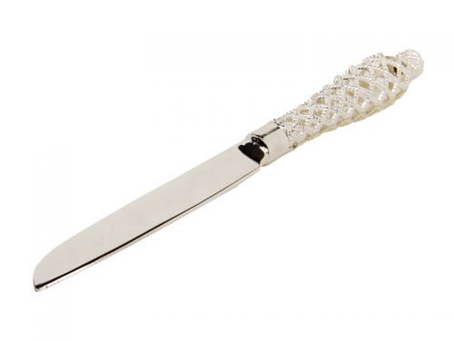 Набор для торта 2 предмета 31,5 см (сплав цинка)