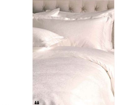 Комплект постельного белья Marca сатин 200x220 + 4н.50x70 см Ecru