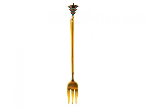 Столовый набор из 2-х предметов (ложка и вилка) 17,5 см (Нержавеющая сталь)