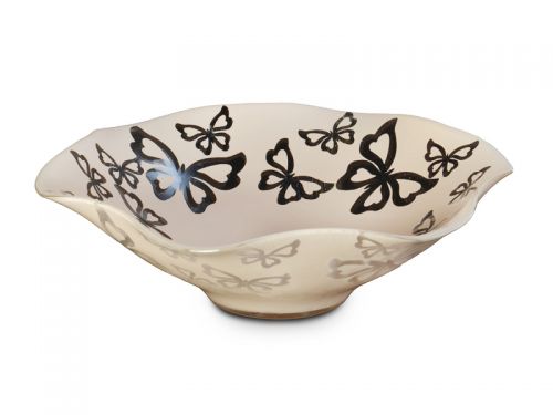 Блюдо "Песочные бабочки" 22см