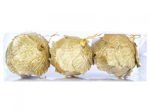 Набор елочных шаров 3шт 8см