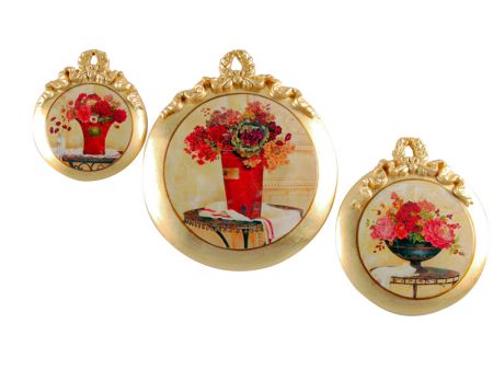 Набор панно декоративных 3шт