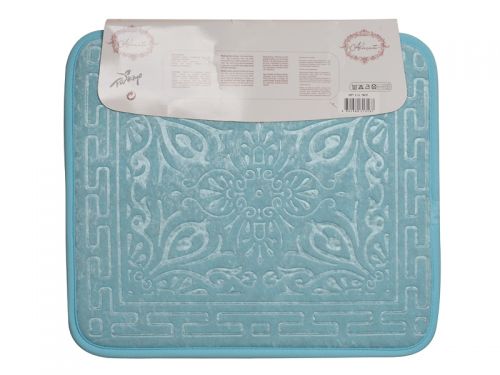 Набор для ванной комнаты из 2шт голубой