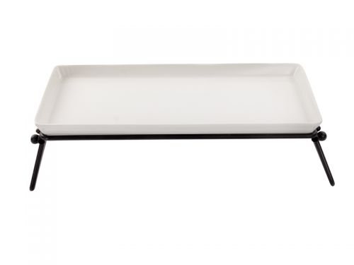 Набор из 3 сервировочных блюд на подставке