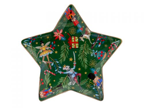 Набор из 2-х блюд "Green Christmas" 15 см