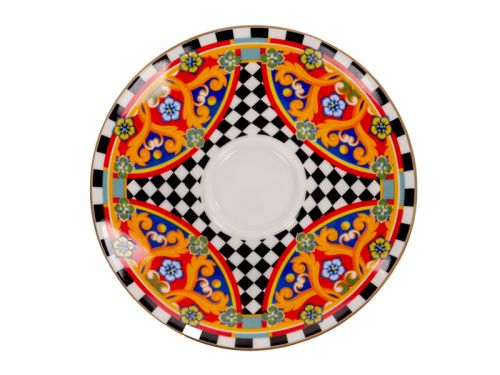 Чайный набор 13 предмета (Чайник 800 мл, 6 чашек  100 мл и 6 блюдец)