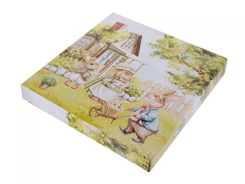 Набор тарелок "Кроличьи истории" 2шт 26см