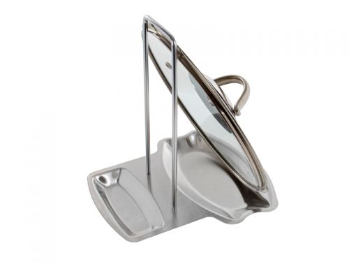 Подставка для крышки и половника 20х18,5х20 см (нержавеющая сталь)