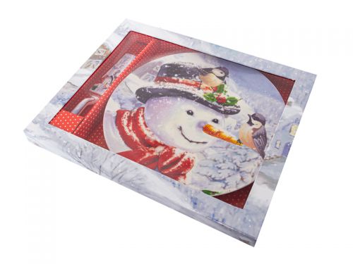 Блюдо для торта с лопаткой "Рождественская коллекция" 27см