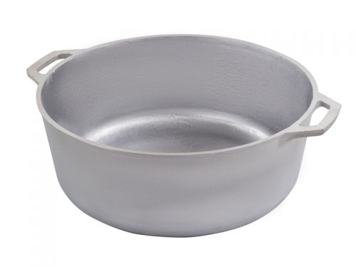 Кастрюля алюминиевая без крышки 6 л ТМ 