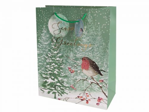 Подарочный пакет 26х32х12 см (бумага)