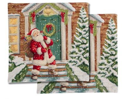 Наволочка гобелен dorita lurex 47х47см