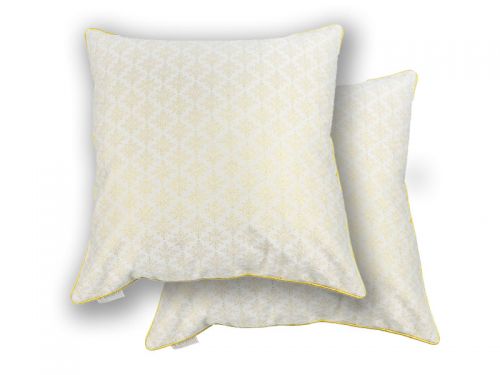 Подушка декоративная с золотым люрексом 