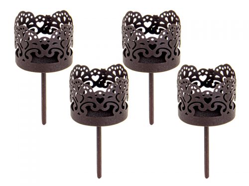 Набор из 4шт подсвечников berni, 9см