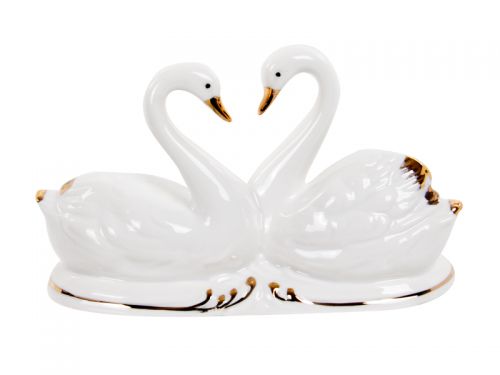 Фигурка декоративная "Два лебедя" 16,5 см