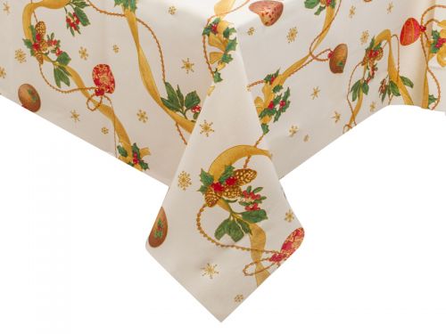 Скатерть водоотталкивающая "Lazos beig" 140х180см