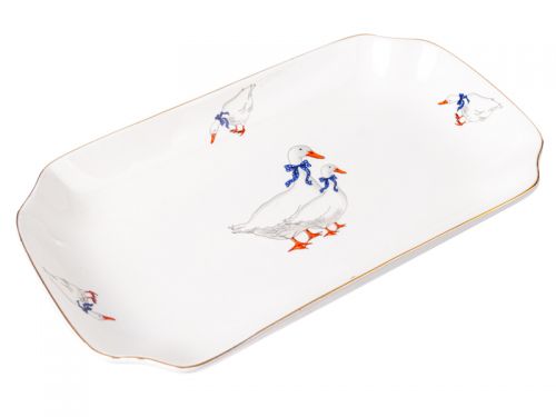 Блюдо "Гуси" 29см