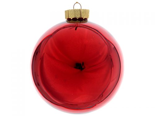 Набор из 4-х елочных шаров 10см золото