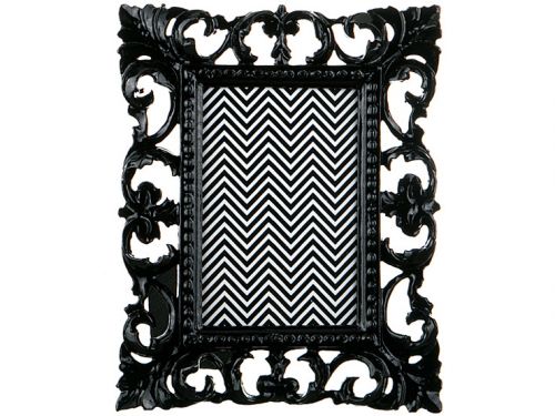 Фоторамка с подставной ножкой черная